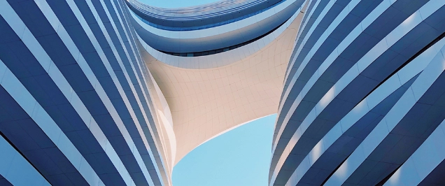 Image a curvy building