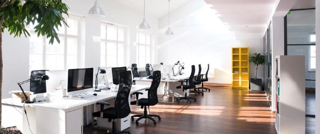 Image of an office with chairs and desks